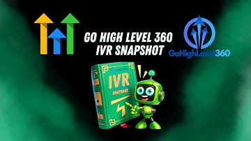 📢Go High Level IVR Snapshot Updated Using The Power of AI Audio Generation