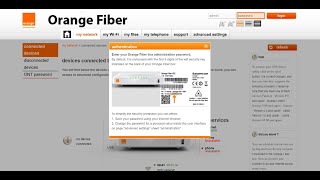 تغيير باسورد واسم شبكة الواي فاي في راوتر فايبر اورنج