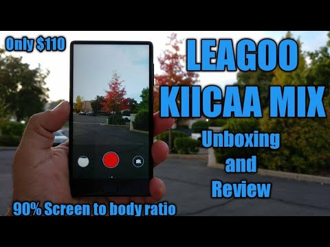 LEAGOO Kiicaa Mix Unboxing and Review