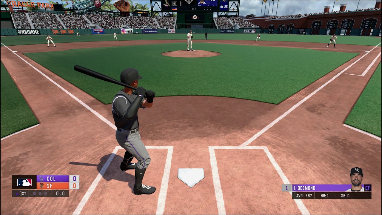 RBI Baseball 19 - Another Hour Of Franchise Gameplay With The Colorado Rockies (Xbox One) 1080p