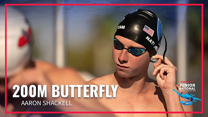 Aaron Shackell Touches 1st in 200M Butterfly | 202...