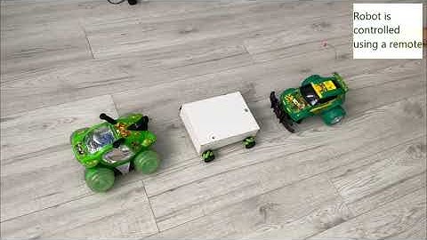 Raspberry Pi robot with mecanum wheels and bluetooth remote