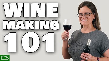 Wine Making 101 - Beginner Basics for Wine Making at Home