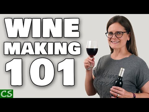Wine Making 101 - Beginner Basics for Wine Making at Home