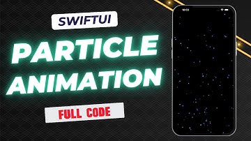 Create Stunning Gradient Particle Animations with SwiftUI ✨🚀 - Transform Your UI Design!