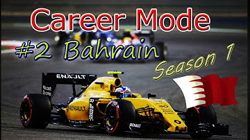 F1 2016 | Career | #2 Bahrain | Season 1 [Full Race]