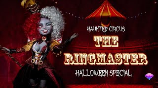 The Ringmaster - OOAK Doll Repaint - Haunted Circus Halloween Special Collab!