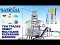 10 lanes honey stick packs multi lanes liquid packing machine, for honey, oils, drinks. #machine  