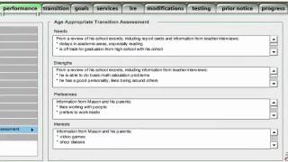 Age Appropriate Transition Assessment