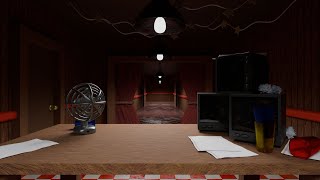 3D modeling for my FNAF fan game