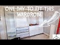 ONE Day To Fit This Wardrobe // Real-Time Wardrobe Fitting &amp; I&#39;m Under Pressure // Vid#167