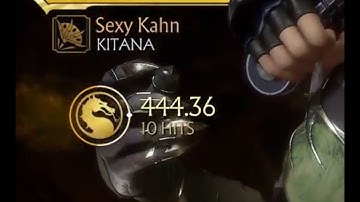 Kitana corner combos for OPTIMAL damage