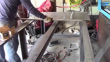 Fixture Welding Table Part 5   Spacing Slats