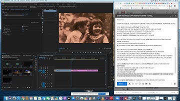 Premiere Pro 3: HOW TO KEYFRAME (animate) scale & position
