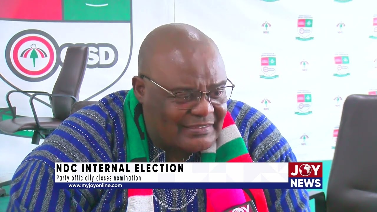 NDC internal elections: Party officially closes nomination