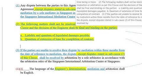Lecture 17: Drafting Arbitration Clauses from Scratch III