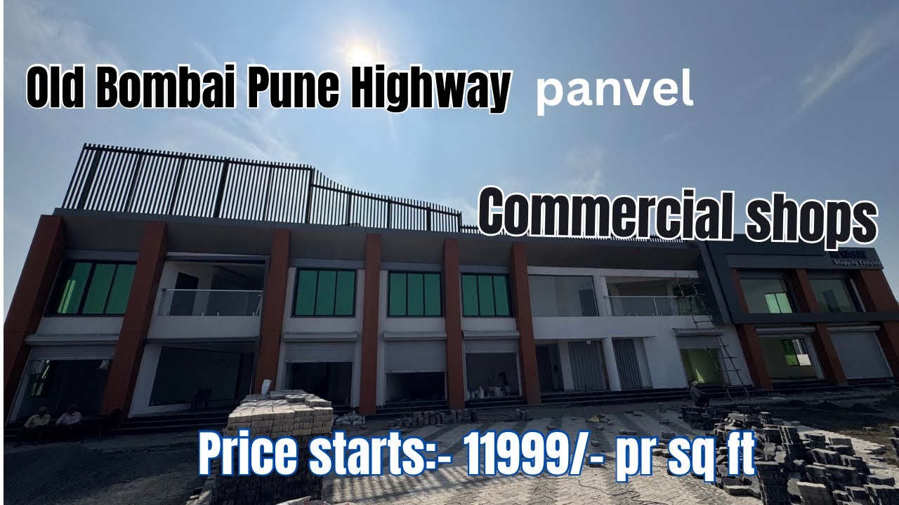 Commercial space for office and grocery stores | old Mumbai pune highway 