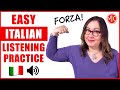 Italian Listening Practice for Beginners 1 - Ascolta e rispondi