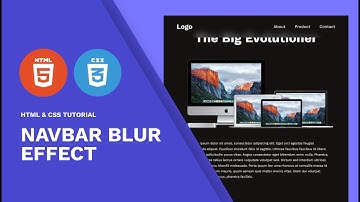 Create navbar like Apple site | HTML & CSS Tutorial