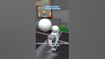 Blox Hunt Hider WINNING MONTAGE 🤩 #bloxhunt #roblox #shorts