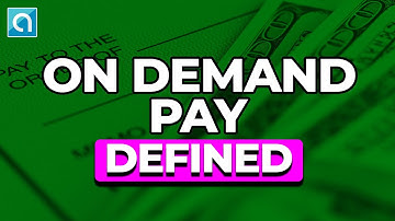 What Is On Demand Pay / Earned Wage Access?