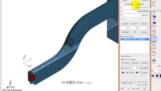 Ls-Prepost Workshop08 - Plot Section Plane Forces