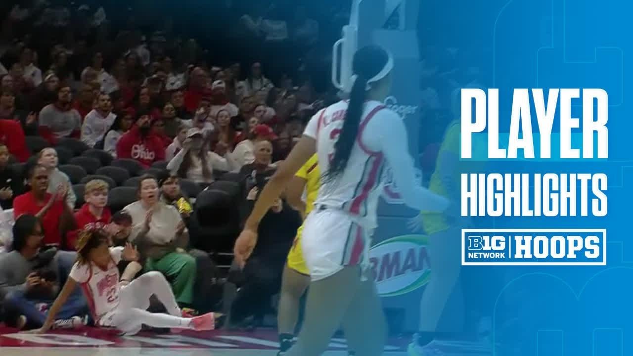 Jaloni Cambridge DROPS 20 PTS and 8 REB vs. Maryland | Ohio State Women's Basketball | 01/23/2025