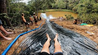 BACKYARD MEGA WATERSLIDE! | RWILLY LAND AUSTRALIA DAY