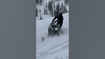 TK on the Gen 5 ski Doo Turbo! These gen 5s are so sick and make riding so easy! #skidoo #turbo