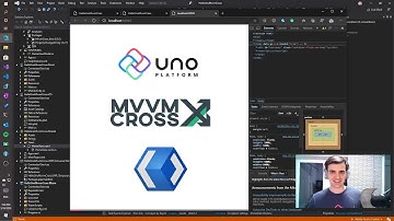 Live coding: Uno Platform MvvmCross, Fody, iOS Hot Restart & implementing WinUI SplitButton