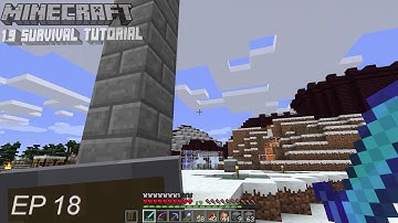 1.9 Survival Tutorial - Ep 18 Resource Friendly Mob Farm