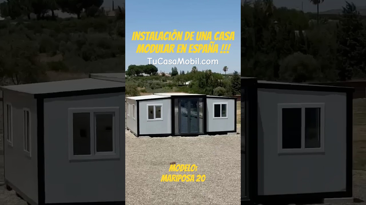 Instalación de una casa modular en España – cómo se ensamblan las casas prefabricadas !