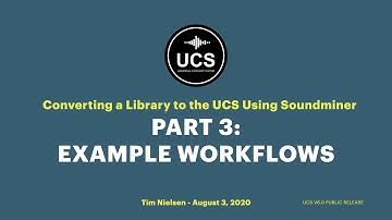 Using Soundminer to Build a UCS Library - 03. Compound Workflows