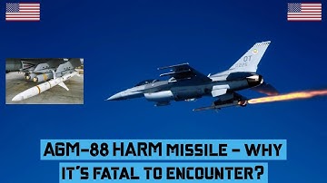 AGM-88 HARM missile  - why its fatal to encounter? #harmmissile #agm88 #missile