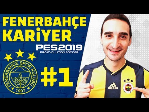 BAŞLIYORUZ! // PES 2019 Fenerbahçe Kariyer Analig #1