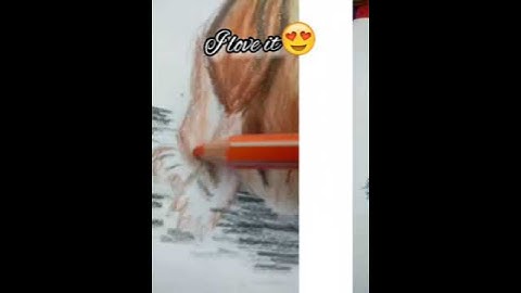 drawing a dog 🐶 my fav art...💖 #draeing #dogs #colour #pencil #art