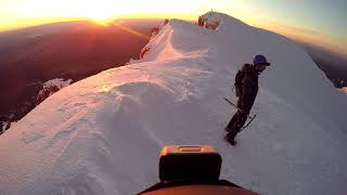 Mt. Hood Catwalk Approach from Old Chute Part 2