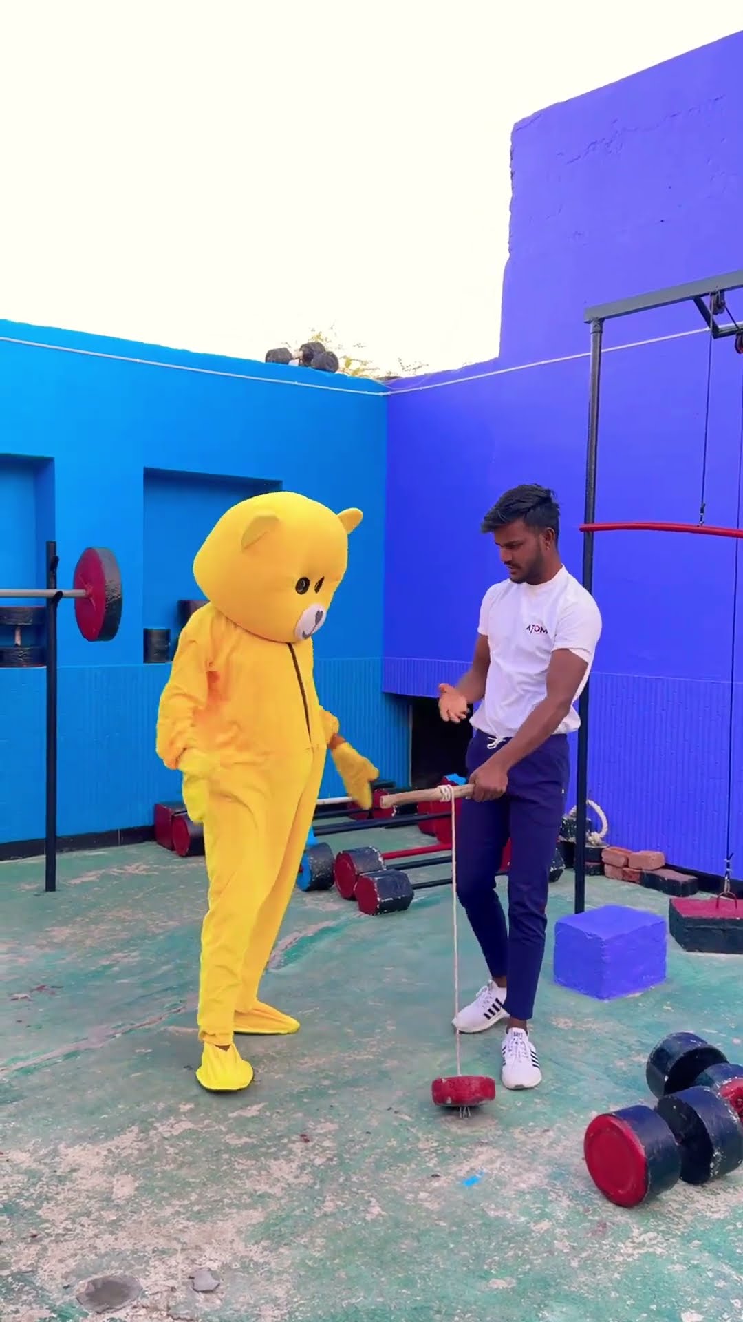Teddy ko pakdo koi ??? #shortvideo #funnyvideo #funny