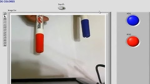 VISIÓN IDENTIFICACIÓN DE COLORES LABVIEW