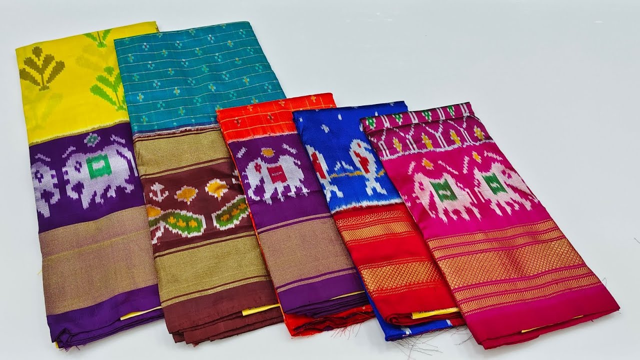 PP-02 || Pochampalli Ikkath Pattu Pawadas || #8499933390 @Varalaxmi Silks-36 Lpt Hyd #ikkat #online