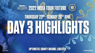 Leicestershire vs India - Day 3 Highlights: Virat Kohli Top Scores with 67