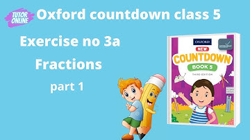Oxford countdown class 5 || Exercise 3a