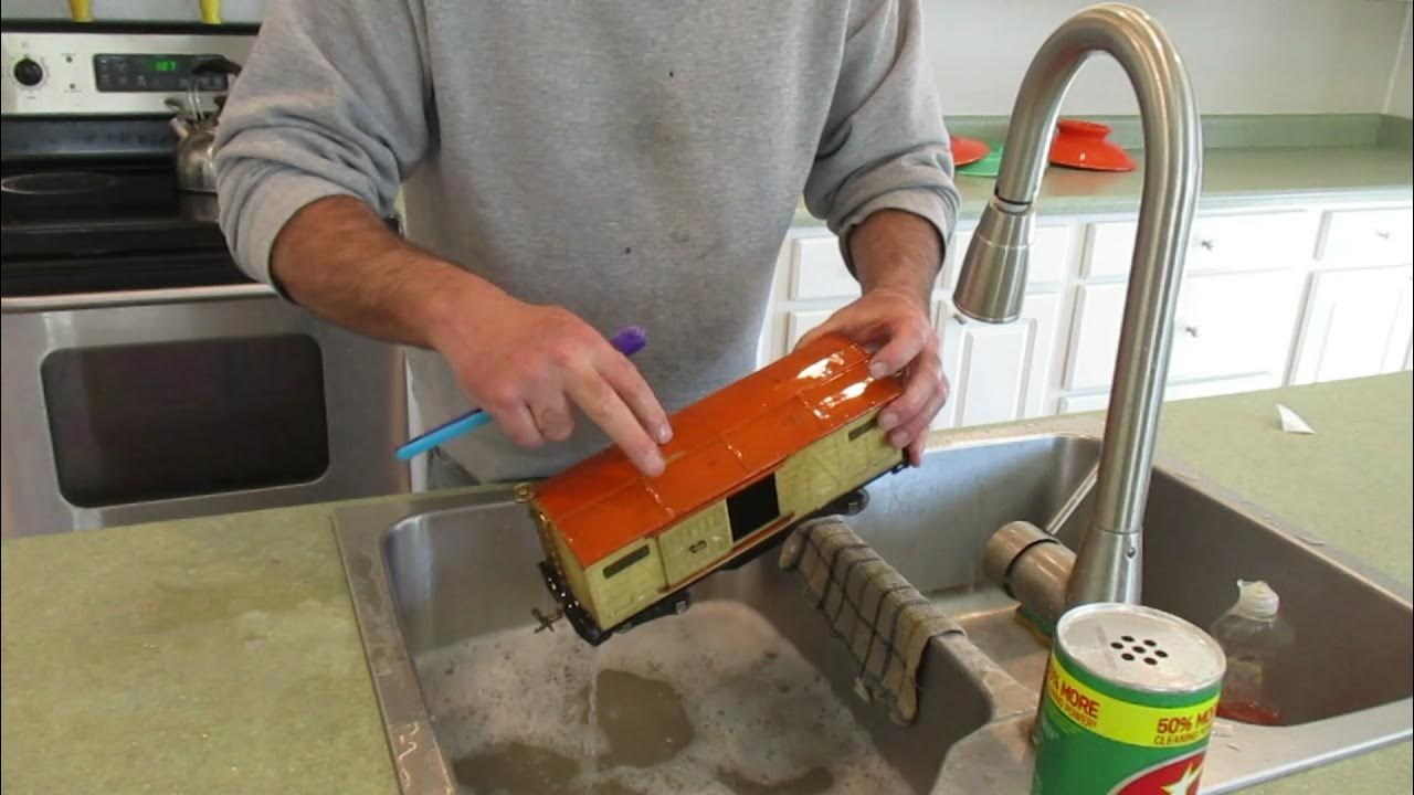 Cleaning Lionel Prewar Toy trains YouTube