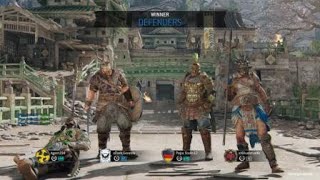 For Honor Warlord testing grounds