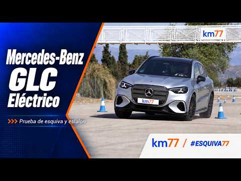 Mercedes-Benz GLC eléctrico. Sorprende en el eslalon; correcto en la esquiva