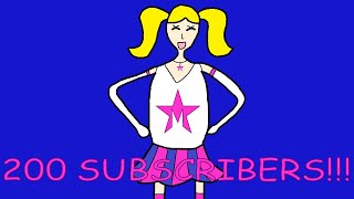Miss Madson now has 200 subscribers!