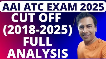 ✈️ AAI ATC Cut Off | Junior Executive (ATC) Previous Year Cut Offs🔥
