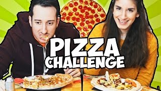 PIZZA CHALLENGE FINITA MALE! #challengeinlove