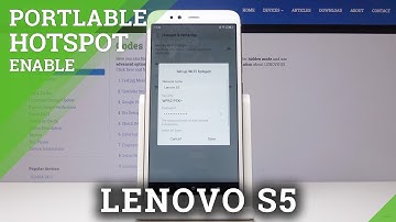 How to Share Network on LENOVO S5 - Portable / Mobile Hotspot