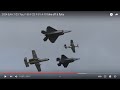 2024 EAA 7/23 Tue, F-35 F-22 P-51 A-10 take-off & flyby